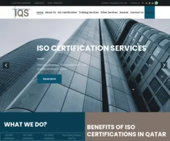 IQS.com.qa(ISO Certification In Qatar) Screenshot