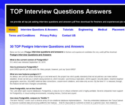 IQSPDF.com(Interview Questions and Answers pdf for freshers experienced) Screenshot