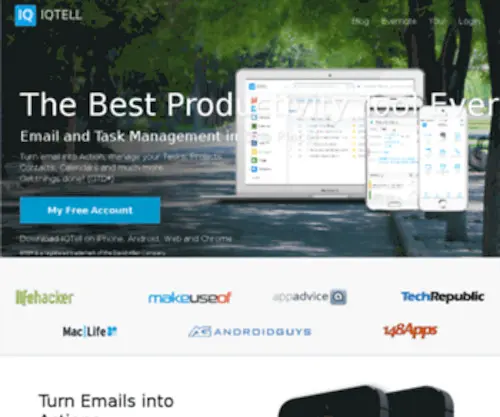 Iqtell.com(Manage your tasks) Screenshot