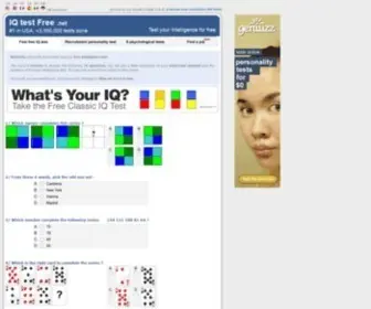 Iqtestfree.net(Free iq test) Screenshot