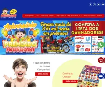 Iquegami.com.br(Iquegami Supermercados) Screenshot