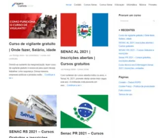 Iquerocursos.com.br(Encontre seu curso gratuito) Screenshot