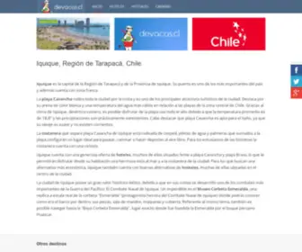 Iquique-Chile.com(País) Screenshot