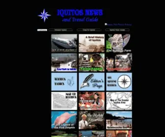 Iquitosnews.com(The Iquitos News and Travel Guide) Screenshot