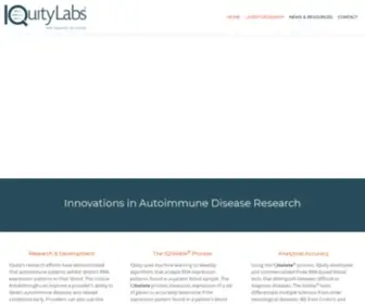 Iquitylabs.com(IQuity Labs) Screenshot