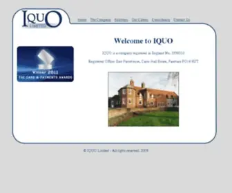 Iquo.co.uk(IQUO Limited) Screenshot