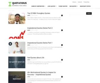 Iquotatious.com(Iquotatious) Screenshot