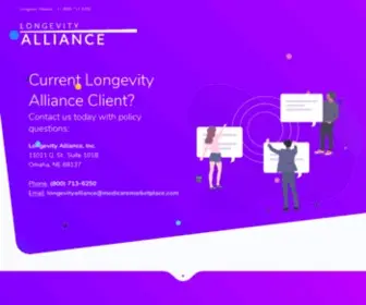 Iquote.com(Longevity Alliance) Screenshot