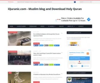 Iquranic.com(Download and launch Quran with Translation to reconnect to Islam) Screenshot