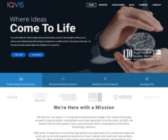 Iqvis.com(Software Development Company) Screenshot