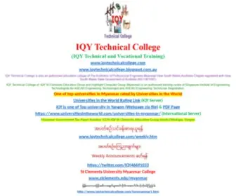 Iqytechnicalcollege.com(Iqytechnicalcollege) Screenshot
