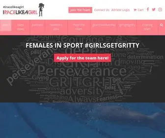 Iracelikeagirl.com(I Race Like A Girl) Screenshot
