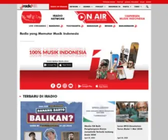 Iradiofm.com(Radio Yang Memutar Musik Indonesia(new)) Screenshot