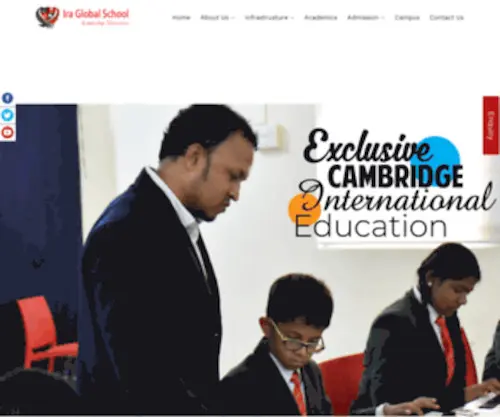 IraGlobal.com(Ira Global School) Screenshot