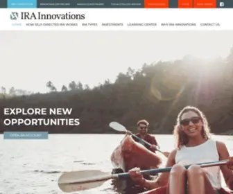 Irainnovations.com(Self Directed IRA Solutions &amp; Retirement Investment) Screenshot