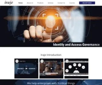 Iraje.com(Privileged Access Management (PAM) Software) Screenshot