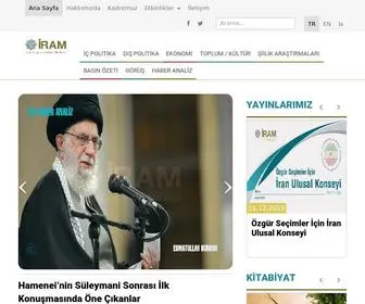 Iramcenter.org(İran araştırmaları merkezi (i̇ram)) Screenshot