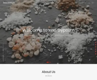 Iran-GYpsum.com(Iran GYpsum) Screenshot