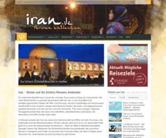 Iran.de(Reisen und Reise) Screenshot