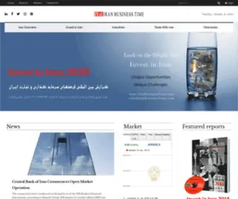 Iranbusinesstime.com(Iran Business Time) Screenshot