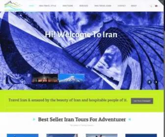 Iranexploration.com(Travel Iran) Screenshot