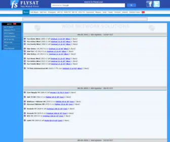 Iranflytv.com(FlySat Satellite Chart) Screenshot