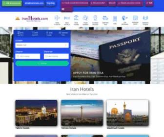 Iranhotels.com(Iran Hotels ®) Screenshot