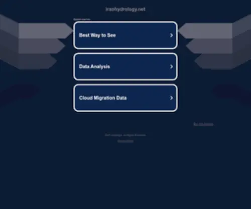 Iranhydrology.net(iranhydrology) Screenshot