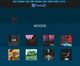 Iraniandj.ir(دانلود موزیک الکترونیک هاوس ترنس سایکدلیک ترپ تکنو امبینت داب استپ دیپ) Screenshot