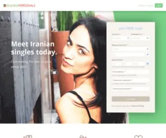 Iranianpersonals.com(Persian Dating) Screenshot