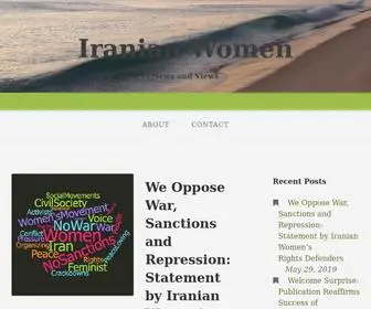 Iranianwomen.info(News and Views) Screenshot