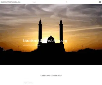 Iranisnottheproblem.org(Solving Common Term Paper Writing Problems) Screenshot