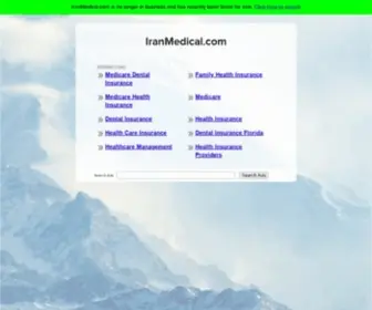 Iranmedical.com(The Leading Iran Medical Site on the Net) Screenshot