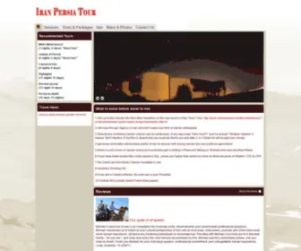 Iranpersiatour.com(Iran Persia Tour) Screenshot