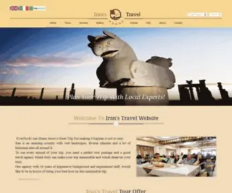 Iranstravel.com(Iran's Travel) Screenshot