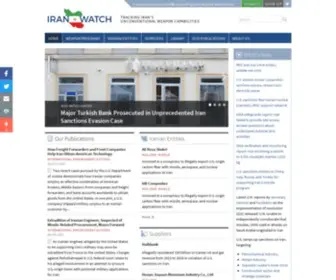 Iranwatch.org(Iran Watch) Screenshot