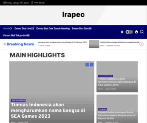 Irapec.org(Irapec) Screenshot