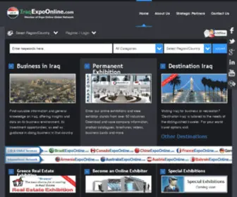 IraqExpoonline.com(IraqExpoonline) Screenshot