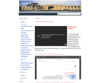 IraqSources.com(Iraq Sources) Screenshot