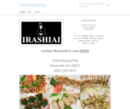Irashiai.com(Irashiai Sushi Pub) Screenshot