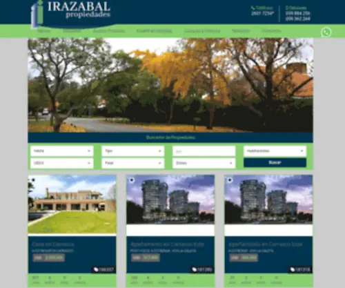 Irazabal.com.uy(Irazabal) Screenshot