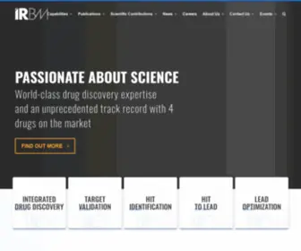 IRBM.com(PASSIONATE ABOUT SCIENCE) Screenshot