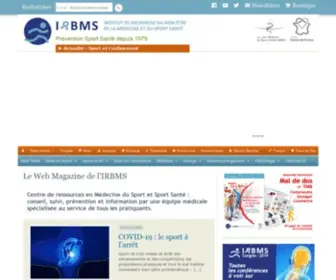 IRBMS.com(Médecine) Screenshot
