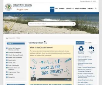IrcGov.com(Indian River County Board of County Commissioners) Screenshot