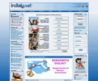 Ircitaly.net(IRCItaly Network) Screenshot