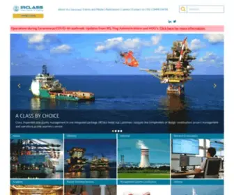 Irclass.org(Your partner in maritime risk management) Screenshot