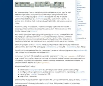 IRC.pl(irc) Screenshot