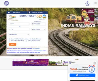 IRCTC.co.in(IRCTC Online Passenger Reservation System) Screenshot