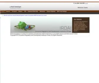 Irdabap.org.in(SAP NetWeaver Portal) Screenshot
