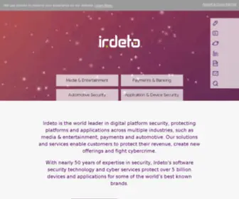 Irdetoaccess.com(Protect and Deliver Digital Assets and Premium Content) Screenshot